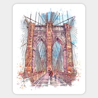 Brooklyn Bridge Sticker